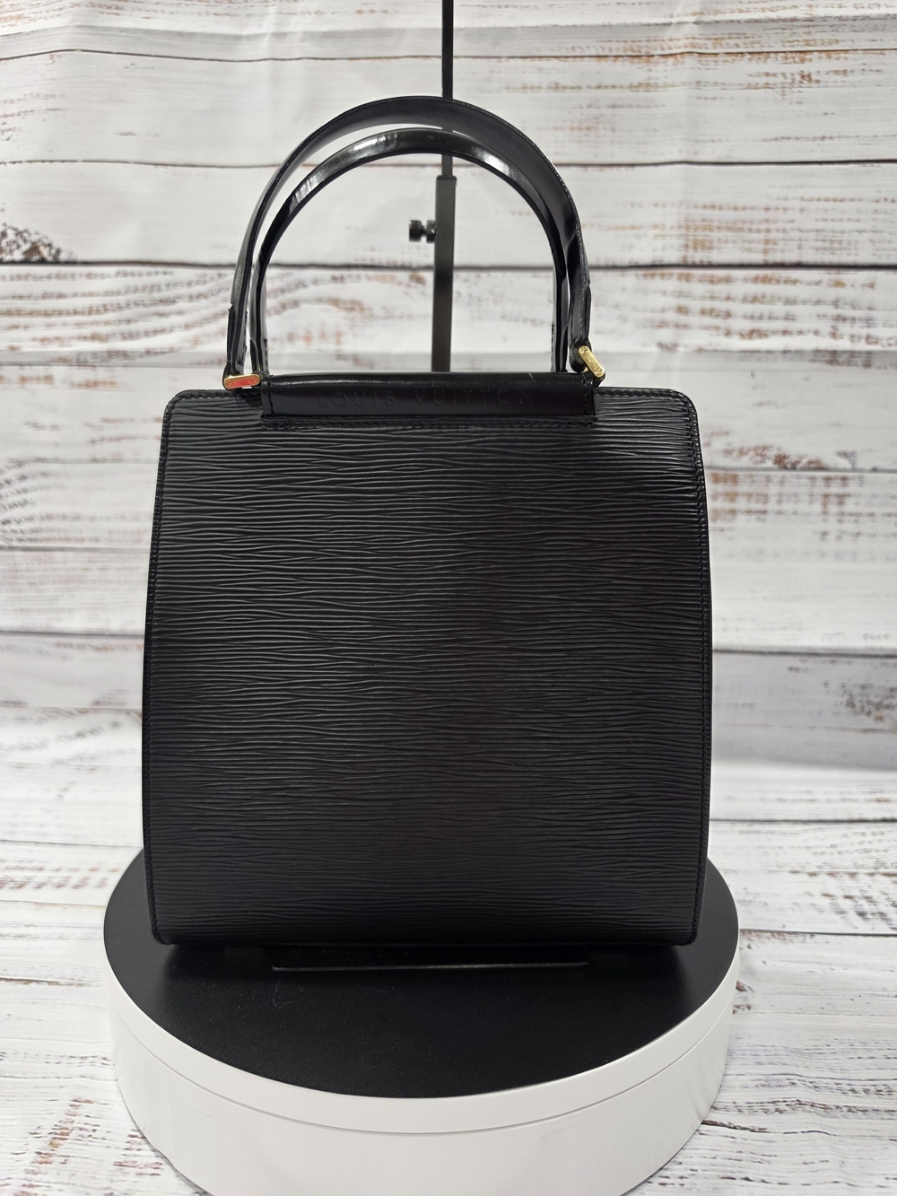 Louis Vuitton Black Epi Leather Figari PM